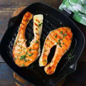 高山泉水虹鱒蛙魚(yú)扒